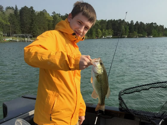 Fishing on Long Lake