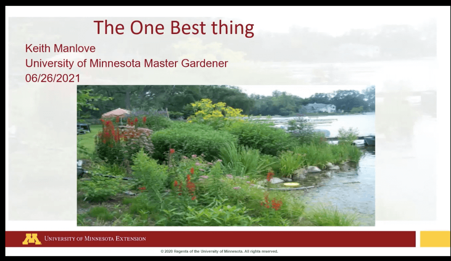 Keith Manlove's presentation